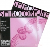 【Spirocore】スピロコア チェロ弦 2本セット(クロムスチール/3G・4C)(3営業日以内での発送)