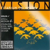 【Vision Titanium Orchestra】ヴィジョンチタニウム オーケストラ バイオリン弦 1E（VIT01o）【取り寄せ商品】