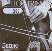 【旧パッケージ】【Suzuki】スズキチェロ弦　3G　1/10サイズ