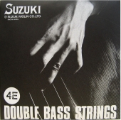 【旧パッケージ】【Suzuki】スズキ コントラバス弦　4C