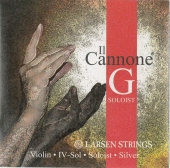 【Larsen Il Cannone Soloist】ラーセン　イルカノーネ　ソリスト　バイオリン弦　4G　【３営業日以内での発送】