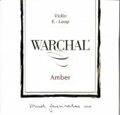 【Warchal Amber】ワーシャル アンバーバイオリン弦 1E <取り寄せ商品>