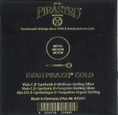【Evah Pirazzi Gold】エヴァピラッツィ　ゴールド　ビオラ弦　4C（4254）