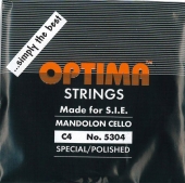 OPTIMA　オプティマ　マンドチェロ弦　BLACK　4C　2本セット