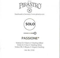 【Passione Solo】パッシオーネ ソロ バイオリン弦 3D（219381）＜取り寄せ対応＞