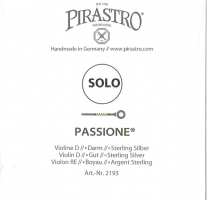 【Passione Solo】パッシオーネ ソロ バイオリン弦 3D(219381)<取り寄せ対応>