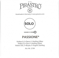 【Passione Solo】パッシオーネ ソロ バイオリン弦 4G（219481）＜取り寄せ対応＞