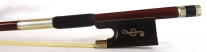 【在庫処分セール品】バイオリン弓　ブラジル材　4/4サイズ＜フロッグ：ト音記号装飾＞