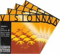 【Vision】ヴィジョンバイオリン弦 セット（3D=アルミ巻・VI03）4/4サイズ