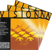 【Vision】ヴィジョンバイオリン弦 2A、3D、4G セット 1/4~1/16サイズ