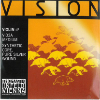 【Vision】ヴィジョンバイオリン弦 3D(シルバー巻・VI03A)4/4~1/2サイズ
