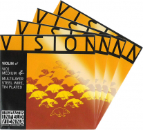 【Vision】ヴィジョンバイオリン弦 セット(3D=シルバー巻・VI03A)4/4~1/2サイズ