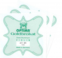 【Goldbrokat】ゴールドブラカット バイオリン弦 2A・3D・4Gセット 4/4サイズ