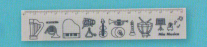 YOSHIZAWA　定規　15cm＜Mia Musica＞
