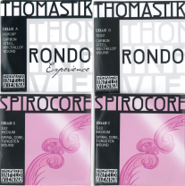 THOMASTIK-INFELD社推奨 RONDO Experience × SPIROCORE ベストセレクション チェロ弦セット